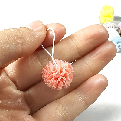 Plastic Shower Pouf Miniature Ornaments PW-WG62510-04-1