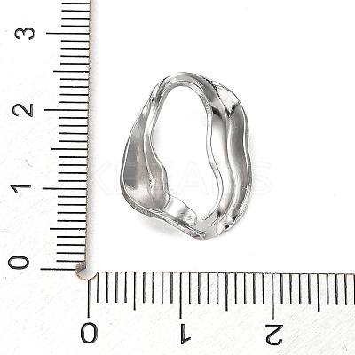 Non-Tarnish 304 Stainless Steel Linking Rings STAS-M323-40P-1