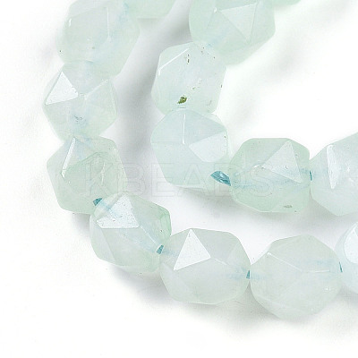 Dyed Natural White Jade Beads Strands G-T139-8mm-46J-1