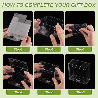 Transparent PVC Box LS-CON-WH0084-97A-1