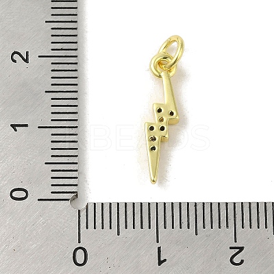 Brass Micro Pave Cubic Zirconia Pendants KK-M283-29A-01-1