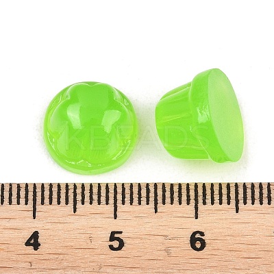 Resin Cabochons RESI-H034-40B-1