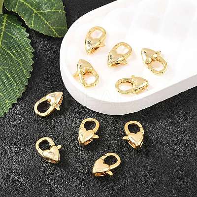 SHEGRACE Brass Lobster Claw Clasps XGR0013P-06P-1