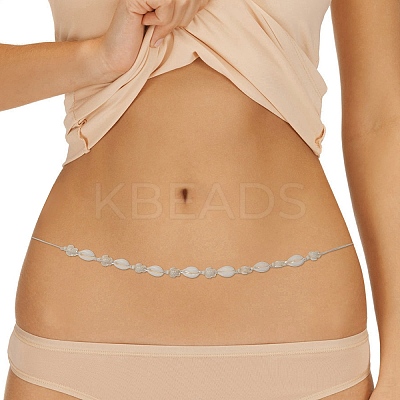Waxed Cotton Waist Beads NJEW-JN04634-02-1