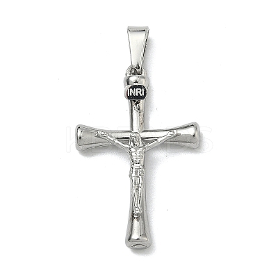 304 Stainless Steel Pendants X-STAS-F336-18P-02-1