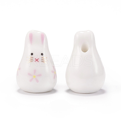 Handmade Porcelain Beads X-PORC-D018-03A-1