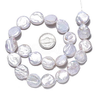 Natural Keshi Pearl Beads Strands PEAR-S018-04C-1