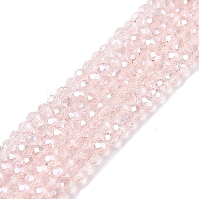 Electroplate Glass Beads Strands EGLA-A044-T1mm-A22-1
