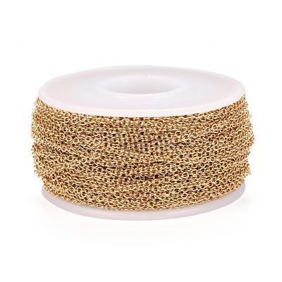 Ion Plating(IP) 304 Stainless Steel Cable Chains CHS-H009-04G-1