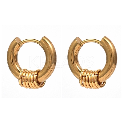 PVD Vacuum Plating 304 Stainless Steel Huggie Hoop Earrings X-EJEW-JE04192-01-1