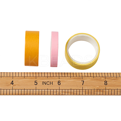 12 Colors DIY Scrapbook Decorative Adhesive Tapes DIY-TA0002-40-1