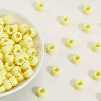 800Pcs Opaque Plastic Beads KY-SP0001-47E-1
