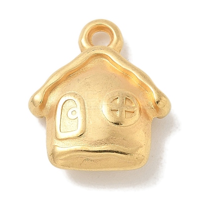 Ion Plating(IP) 304 Stainless Steel Pendants STAS-Q334-11G-1