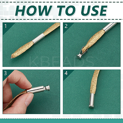Alloy Cord Ends FIND-PH0024-94P-1