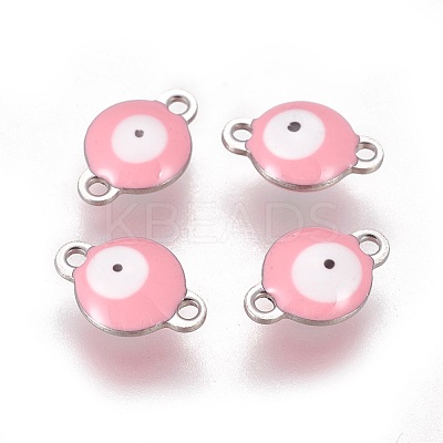 304 Stainless Steel Enamel Links connectors LS-STAS-F206-02P-B09-1