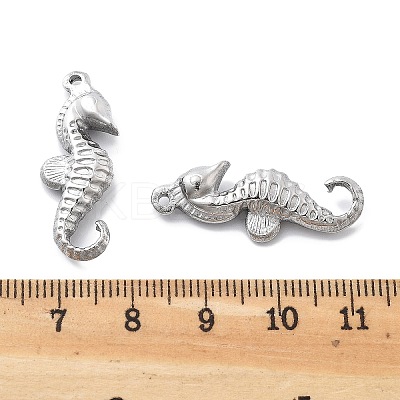 Anti-Tarnish 304 Stainless Steel Pendants STAS-R130-18P-1