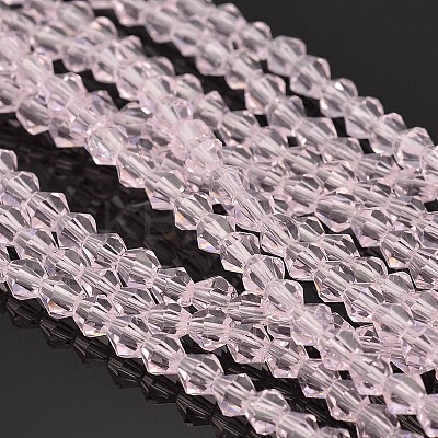 Bicone Glass Beads Strands LS-EGLA-P016-4mm-13-1