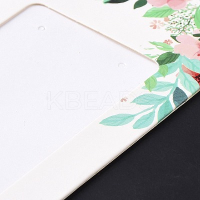 Paper Jewelry Display Cards DIY-B061-10F-1