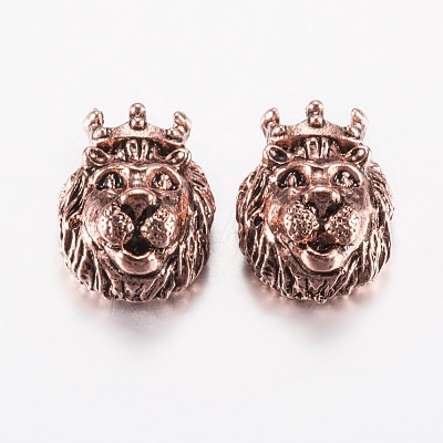 Tibetan Style Alloy Beads PALLOY-F200-08ARG-1