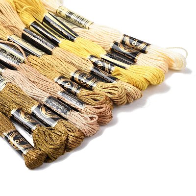 6-Ply Polyester Embroidery Floss OCOR-WH20074-01A-04-1