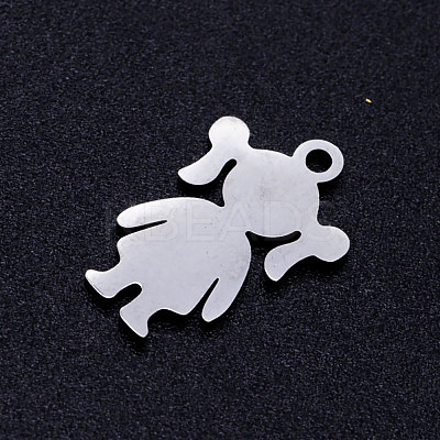 Tarnish Resistant 201 Stainless Steel Pendants STAS-Q201-JN328-1-1