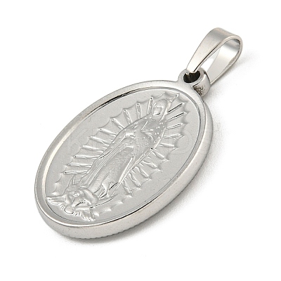 Non-Tarnish 304 Stainless Steel Pendants STAS-B071-02F-11P-1