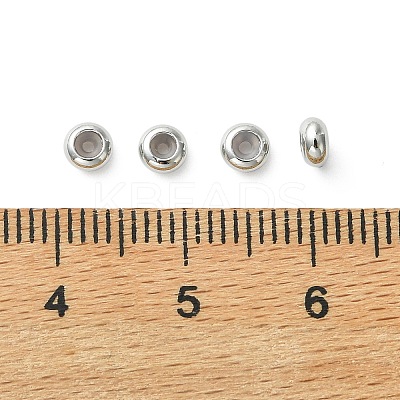 SHEGRACE Rondelle Brass Beads XGRPCU491-252P-1
