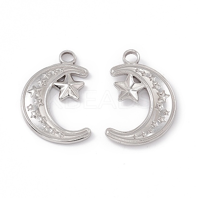 Non-Tarnish 304 Stainless Steel Pendants STAS-K242-02P-1