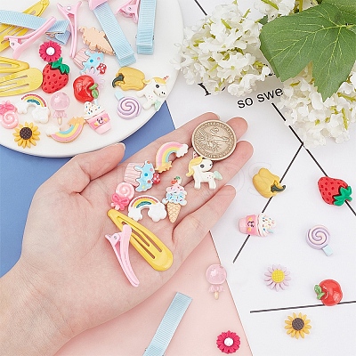 DIY Hair Accessories Making Kit DIY-SC0017-07-1
