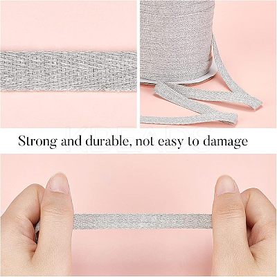 Cotton Twill Tape Ribbons OCOR-WH0058-35B-1