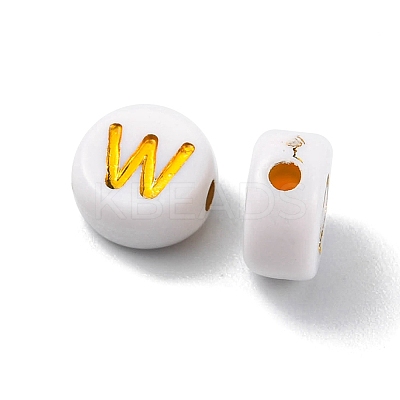 Plating Acrylic Beads PACR-YW0001-11-1