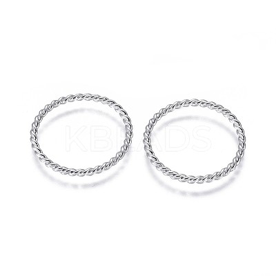 Tibetan Style Linking Rings TIBE-EA8631Y-1P-NR-1