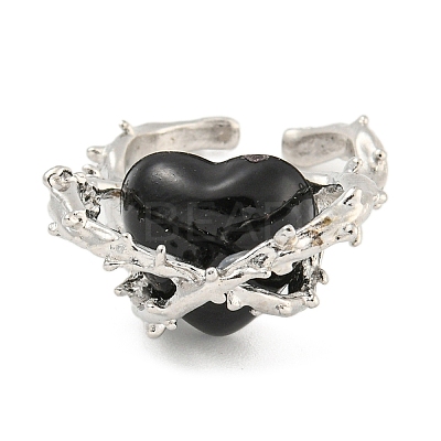 Alloy Cuff Rings RJEW-A034-06P-1