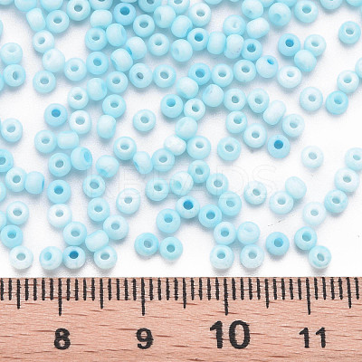 8/0 Opaque Glass Seed Beads SEED-S048-N-012-1