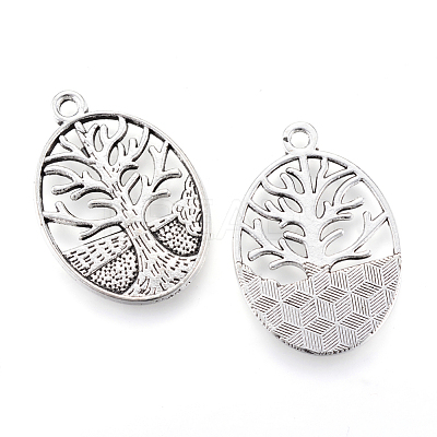 Tibetan Style Alloy Pendants LS-TIBE-S303-15AS-LF-1