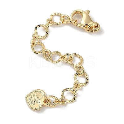 Brass Ends with Chains KK-P283-32G-1