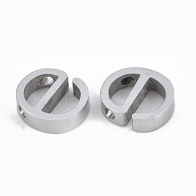 Tarnish Resistant 304 Stainless Steel Pendants STAS-T041-10-E-1