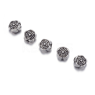 Tibetan Silver Spacer Beads X-AB458-1