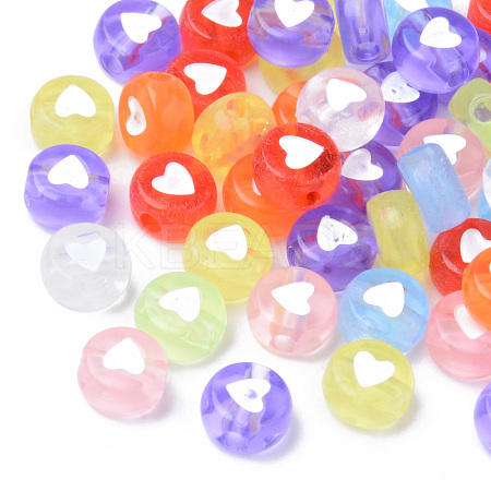Transparent Acrylic Beads TACR-S150-05A-M-1