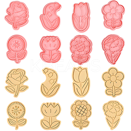 Valentine's Day PP Plastic Cookie Cutters DIY-HY0003-56B-1