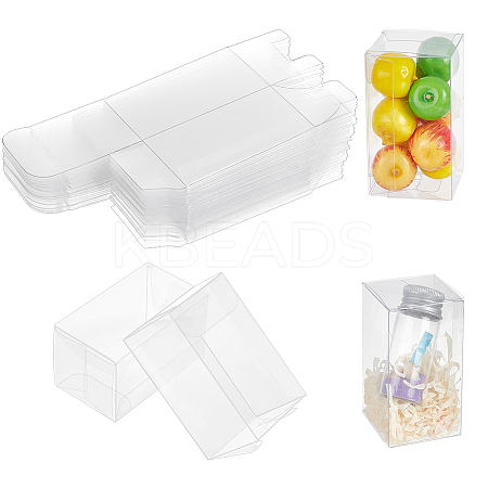 Transparent Plastic Gift Boxes LS-CON-WH0086-042-1