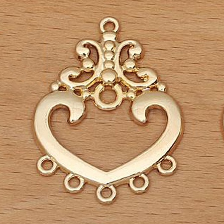 Alloy Chandelier Component Links FIND-WH0111-695G-07-1