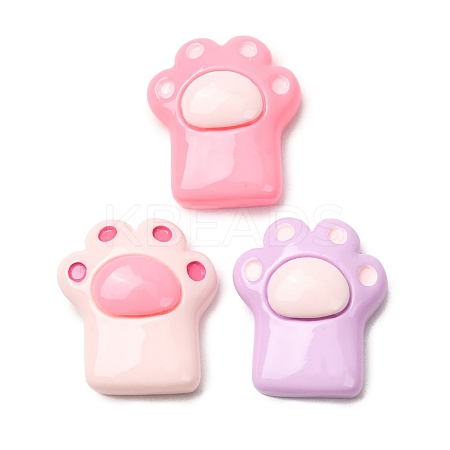 Opaque Resin Cabochons RE-CBAE980-11-1