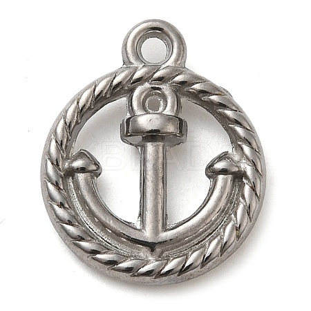 304 Stainless Steel Pendants STAS-M070-16P-1