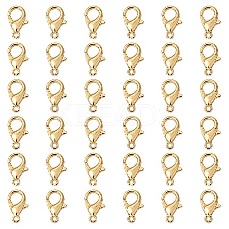 Zinc Alloy Lobster Claw Clasps FIND-FS0001-75G-1
