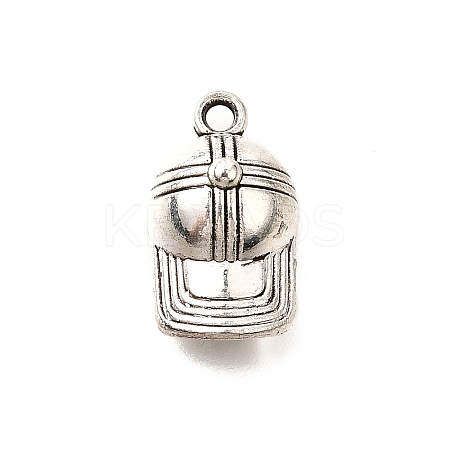 Tibetan Style Alloy Pendants TIBE-L008-08AS-1
