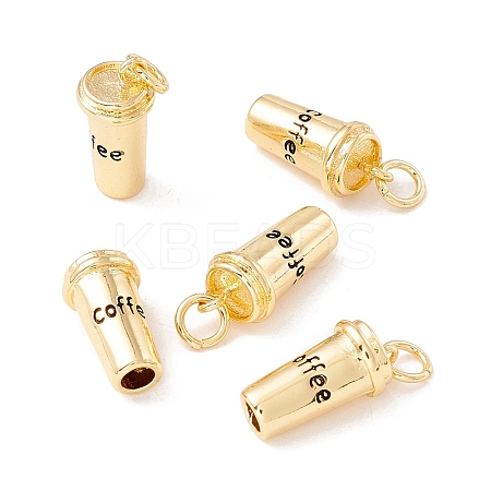 Brass Pendants X-KK-P217-18G-1