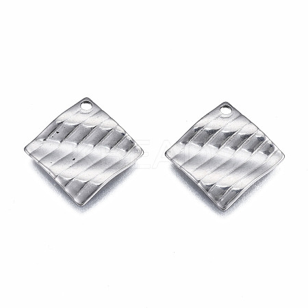 Non-Tarnish 304 Stainless Steel Pendants STAS-S080-054P-NR-1