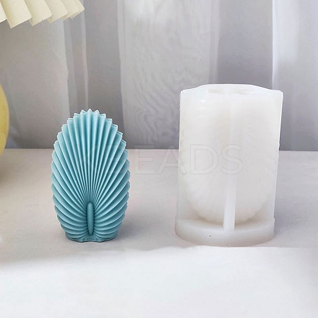 3D Peacock Feather DIY Silicone Candle Molds SIMO-C009-05-1