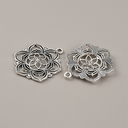 Tibetan Style Zinc Alloy Pendants LS-TIBEP-WH0001-07AS-1